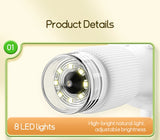 Kids Microscope 1000x Magnifier With 200 Megapixels With LED Photo Video Function