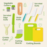 MiniChef Montessori Kitchen Tools – 13 Piece Set