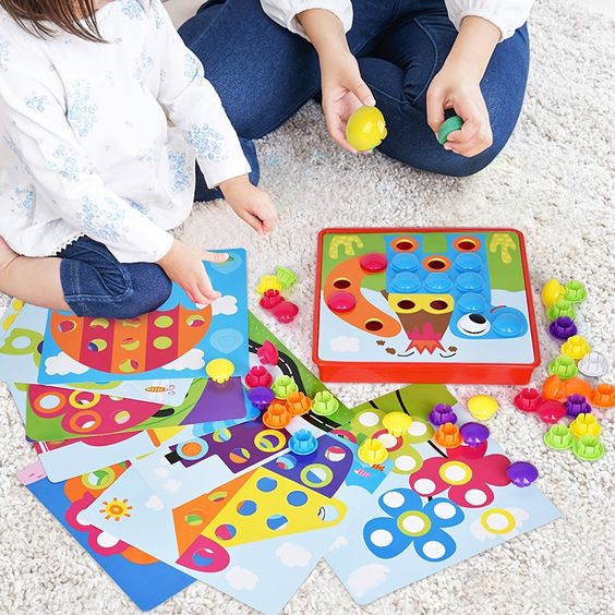 3D Button Art Toys - KidoKraze