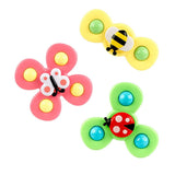 3PCS Suction Cup Spinner Toy For Kids - KidoKraze