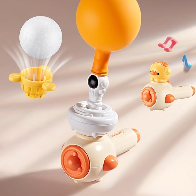 3 in 1 Breathing Exercise Ball Blower Toy For Kids - KidoKraze