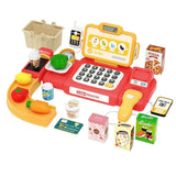 Cash Register Toys Shopping Intelligent Recognition Toy for kids - 37Pcs
