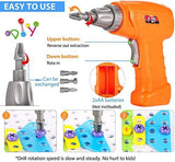 KIDS POWER TOOLS WITH SCREWDRIVER TOY