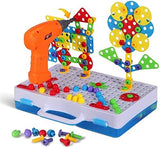 KIDS POWER TOOLS WITH SCREWDRIVER TOY