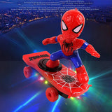 Spiderman Stunt Skateboard Toy