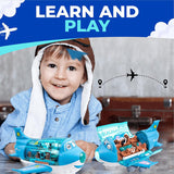 Light & Musical 360 Rotating Gear Airplan