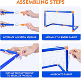 Hover Hockey Set with Rechargeable Hover Soccer 2 Goals