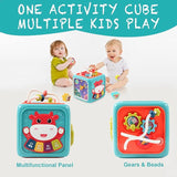 Activity Cube Box 6 in 1 For Toddlers - KidoKraze