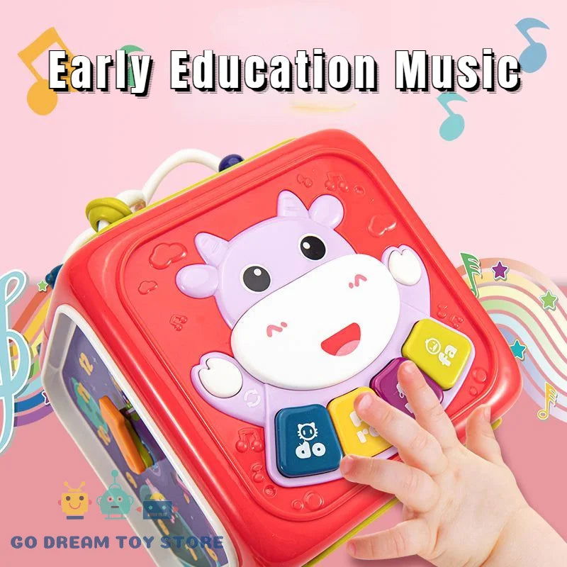 Activity Cube Box 6 in 1 For Toddlers - KidoKraze