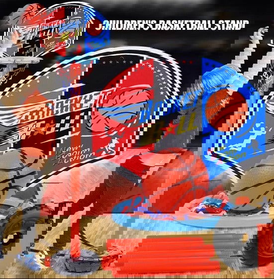 Adjustable Kids Basketball Hoop Stand - KidoKraze