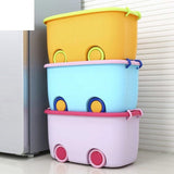 Aqua Multi-Purpose Plastic Extra Large Storage Container Box - KidoKraze