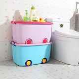 Aqua Multi-Purpose Plastic Extra Large Storage Container Box - KidoKraze