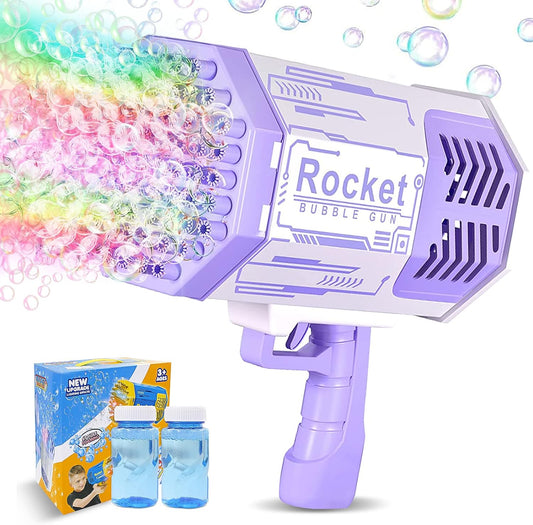 Automatic Cell Operated Bubble Machine Gun 69 Holes - KidoKraze