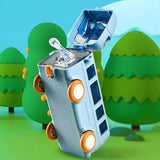 BUS SHAPE WATER BOTTLE WITH STRAP - KidoKraze