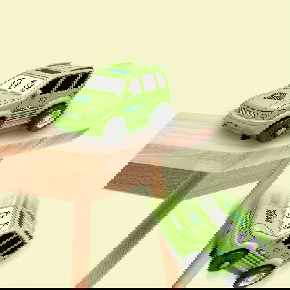 CHILDREN'S EDUCATIONAL PUZZLE TRACK CAR PLAY SET - KidoKraze