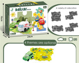 CHILDREN'S EDUCATIONAL PUZZLE TRACK CAR PLAY SET - KidoKraze