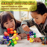 Colorful Learning Sensory Grapes Rotating Puzzle Ball - KidoKraze