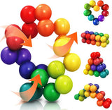 Colorful Learning Sensory Grapes Rotating Puzzle Ball - KidoKraze