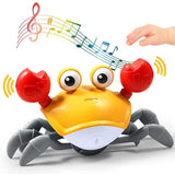 Crawling Crab Musical Toy with Infrared Sensors - KidoKraze