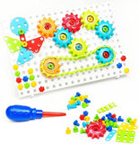 Creative Puzzle Blocks Screwdriver Set - KidoKraze
