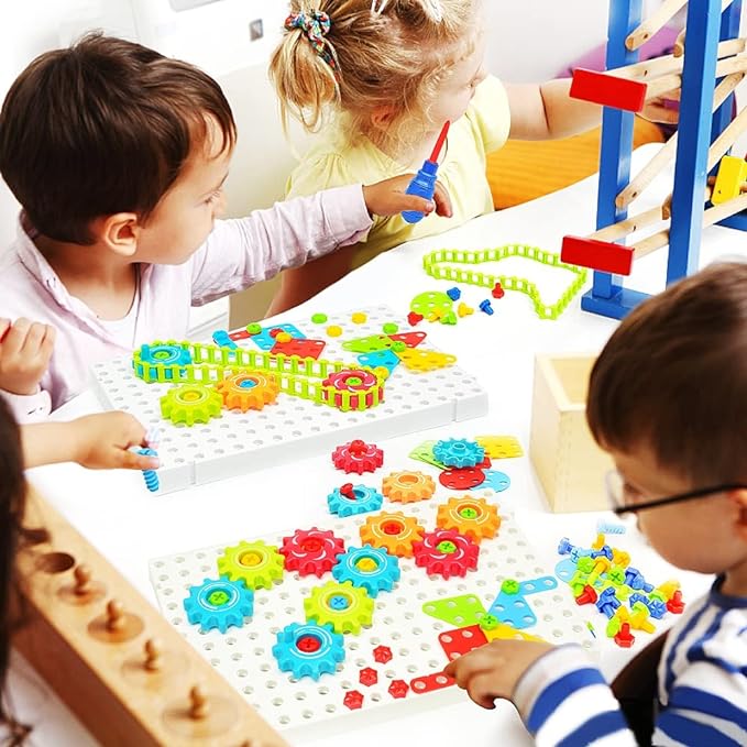 Creative Puzzle Blocks Screwdriver Set - KidoKraze