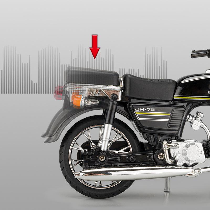 Die Cast Honda Classic Bike - KidoKraze
