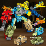 Digital Deformation Robot Toy 0 to 9 Complete Set - KidoKraze