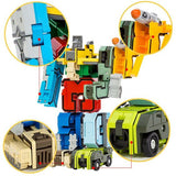 Digital Deformation Robot Toy 0 to 9 Complete Set - KidoKraze