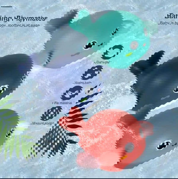 Dolphin Bathing Toy - Pack of 3 - KidoKraze