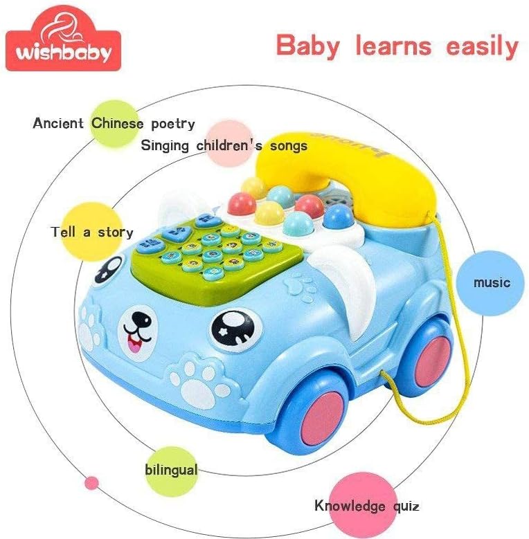 Early Education Musical Telephone Multifunctional Toy - KidoKraze