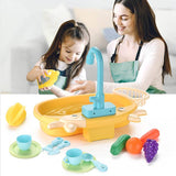Electric Dishwasher Kitchen Sink Toy - KidoKraze