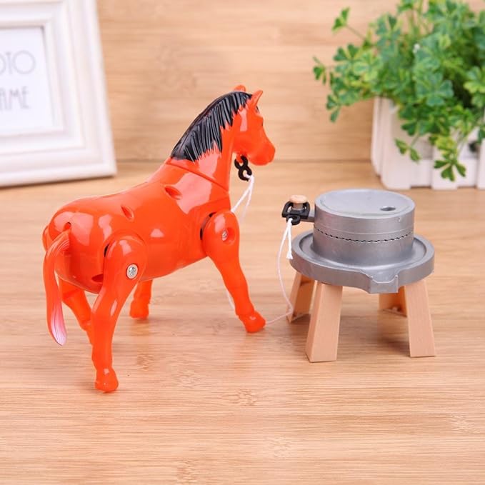 Electric Mill Grain Horse Toy - KidoKraze