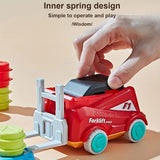 Engineer Forklift Transport Stacking Balance Game - KidoKraze