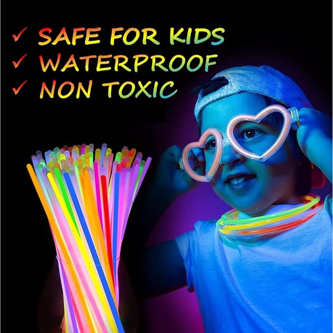 Glowing Costume Set (136 Pieces) - KidoKraze