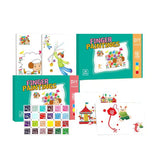 Kids Finger Painting Doodle Coloring Book - KidoKraze