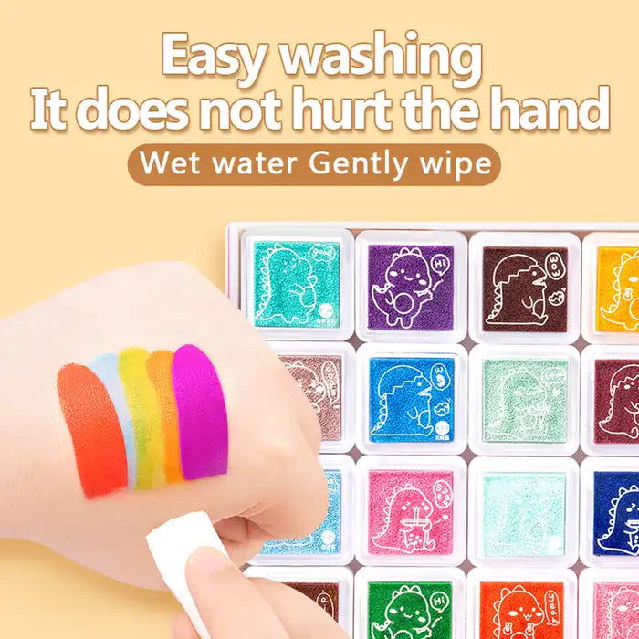 Kids Finger Painting Doodle Coloring Book - KidoKraze