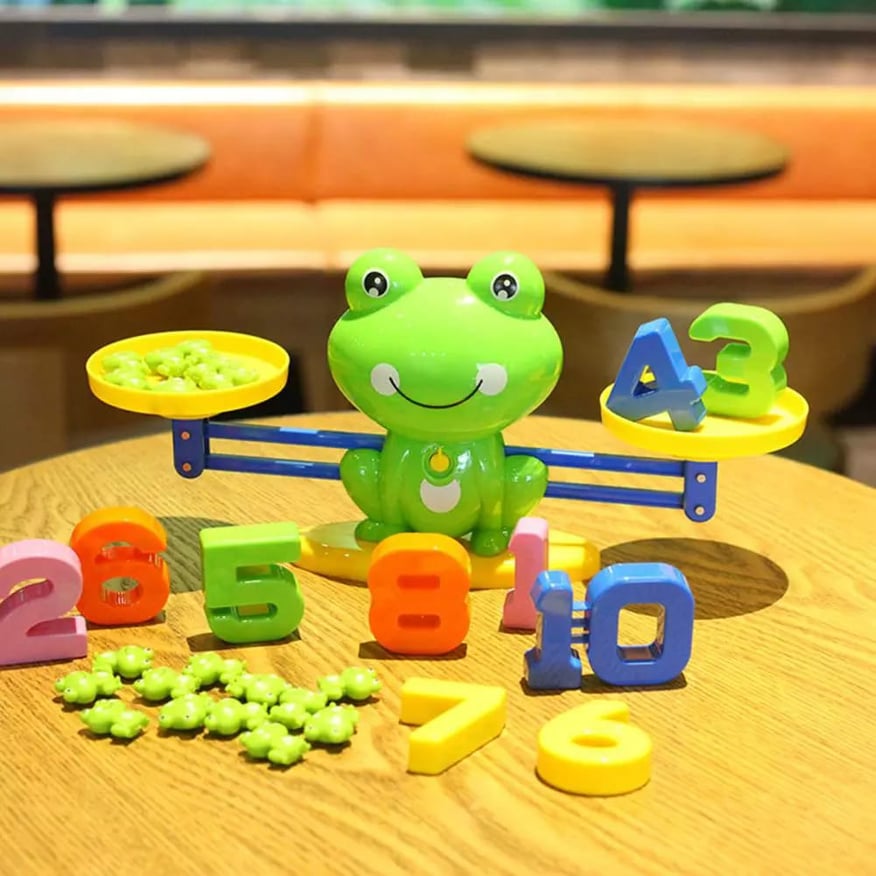 Libra Frog Balance Counting Game - KidoKraze