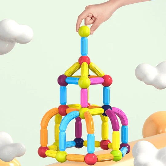 MAGNETIC BAR BUILDING BLOCKS - KidoKraze