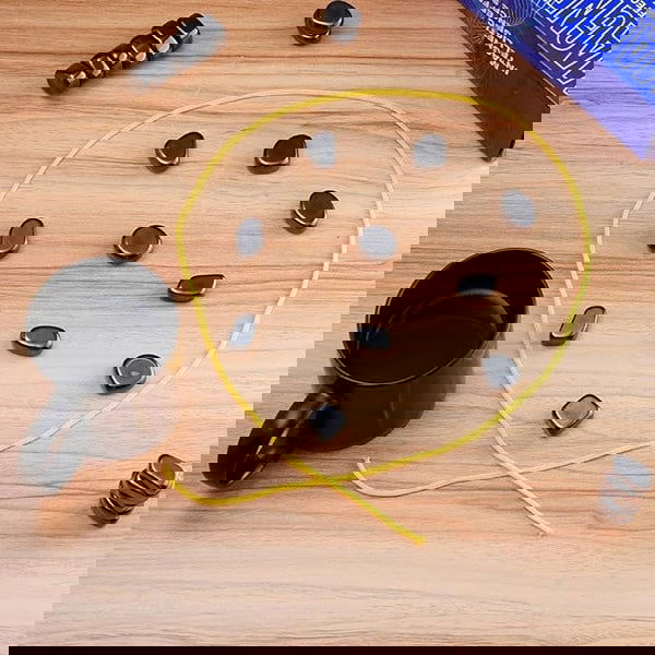 Magnetic Chess Game with Stones - KidoKraze