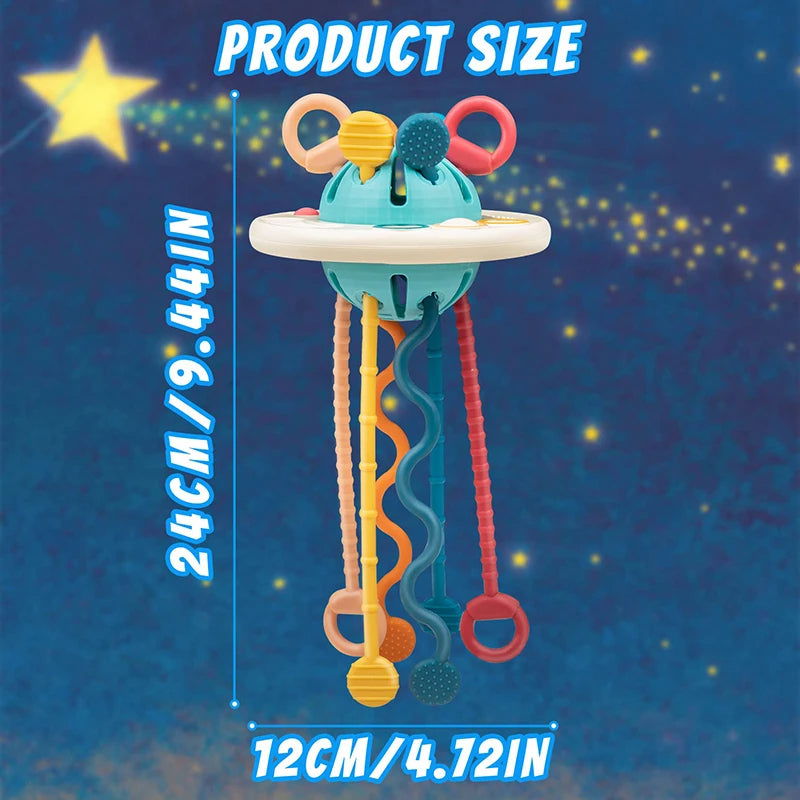 Montessori Sensory Pull String Toy - KidoKraze