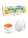 Montessori Smart Eggs Puzzle Matching - KidoKraze