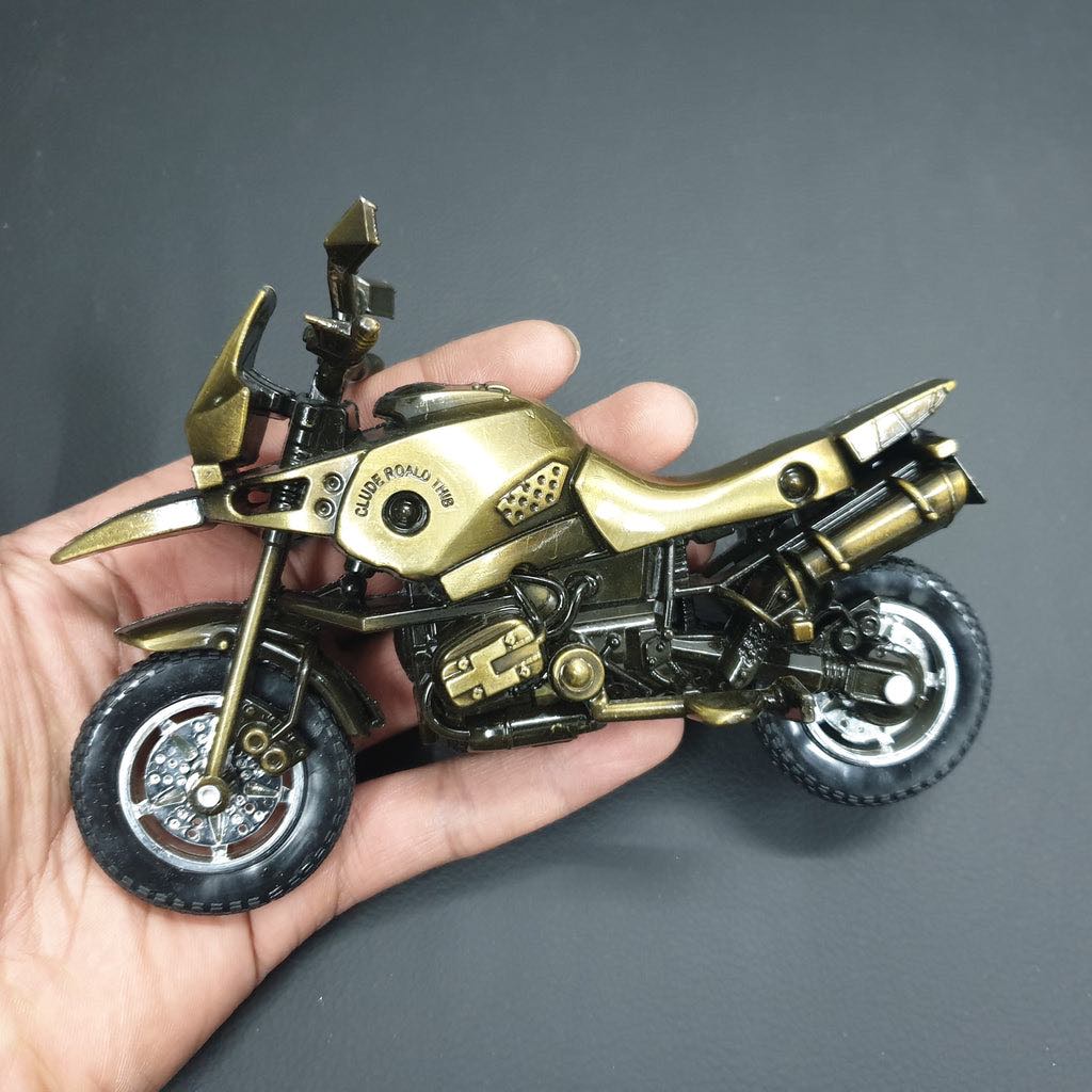 Motorcycle Vintage Miniature - KidoKraze