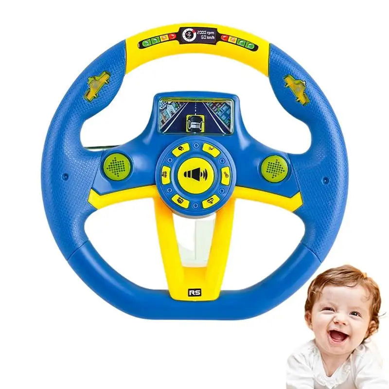 Multifunctional Musical Steering Wheel for Kids - KidoKraze
