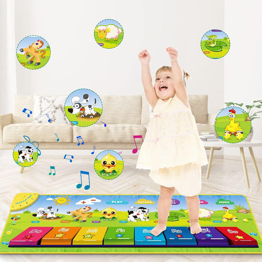 Piano Educational Playmat For Kids - KidoKraze