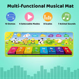 Piano Educational Playmat For Kids - KidoKraze