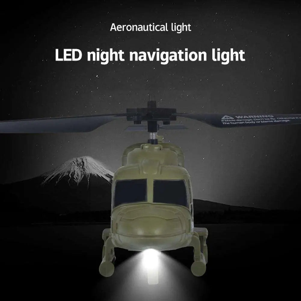 RC Military Flying Helicopter With Infrared Light - KidoKraze