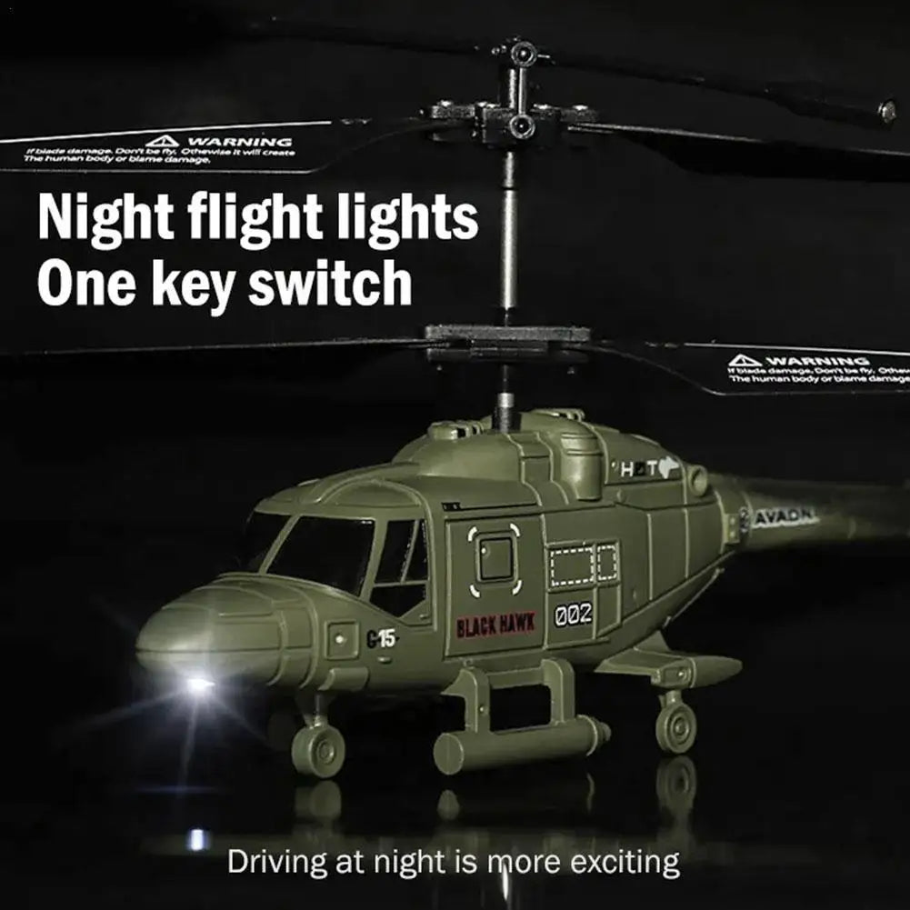 RC Military Flying Helicopter With Infrared Light - KidoKraze