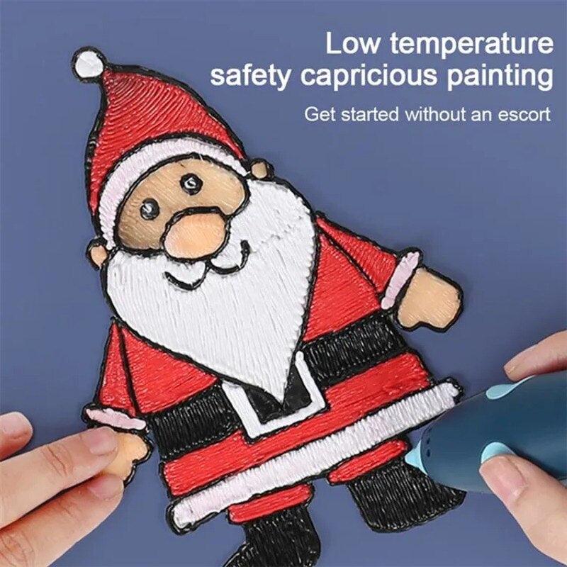 Rechargeable 3D-Printing Pen For Kids - KidoKraze