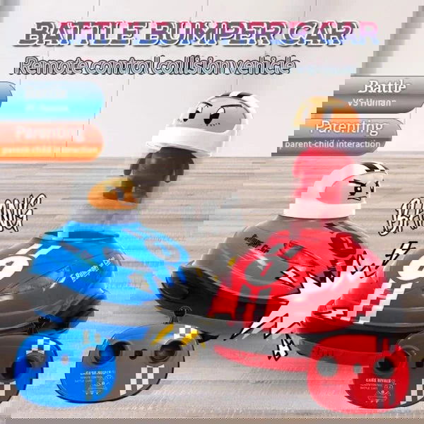 Remote Control Super Battle Bumper Cars - KidoKraze