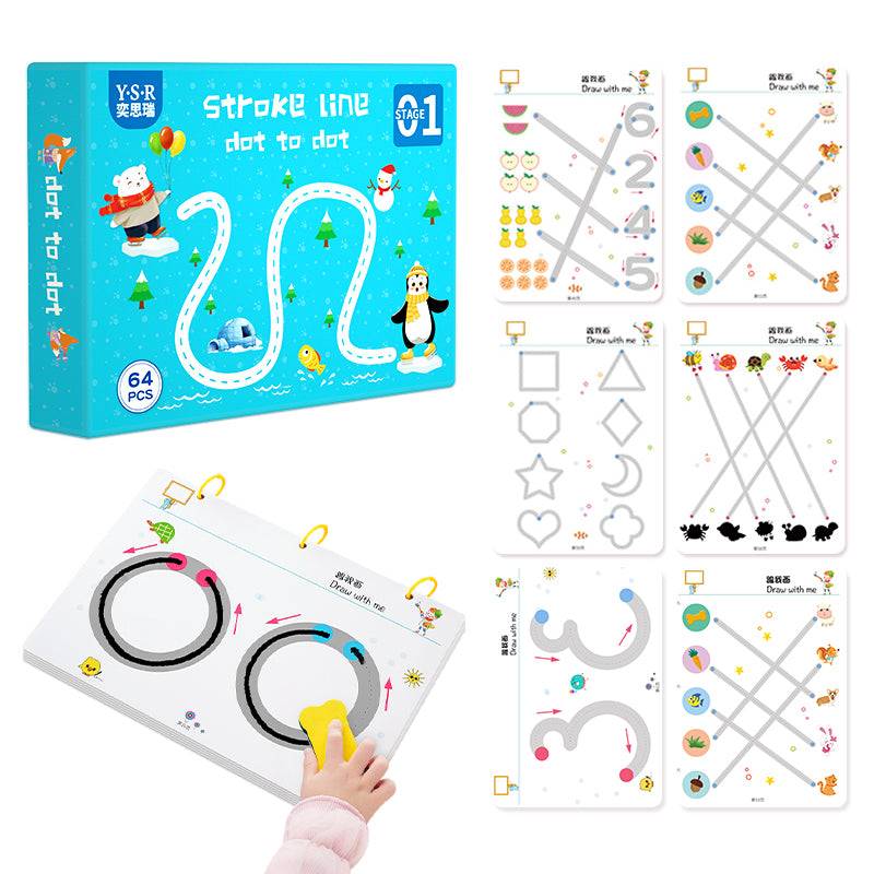 Reusable Tracing Workbook For Children - KidoKraze